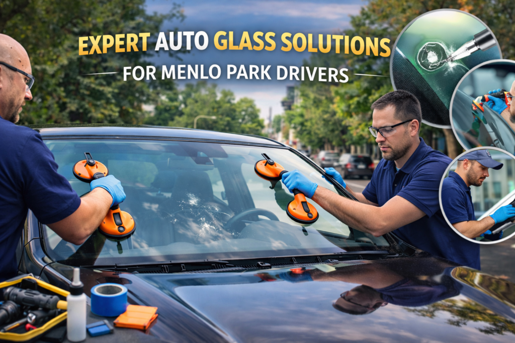Expert Auto Glass Solutions for Menlo Park Drivers